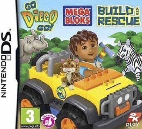 Logithéque Go Diego Go! Megabloks bouwen(FR) Nintendo DS Standard edition DS-card