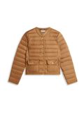 Tommy Hilfiger Vrouwen Water Repellent Lightweight Down Slim Jacket Bruin Nylon