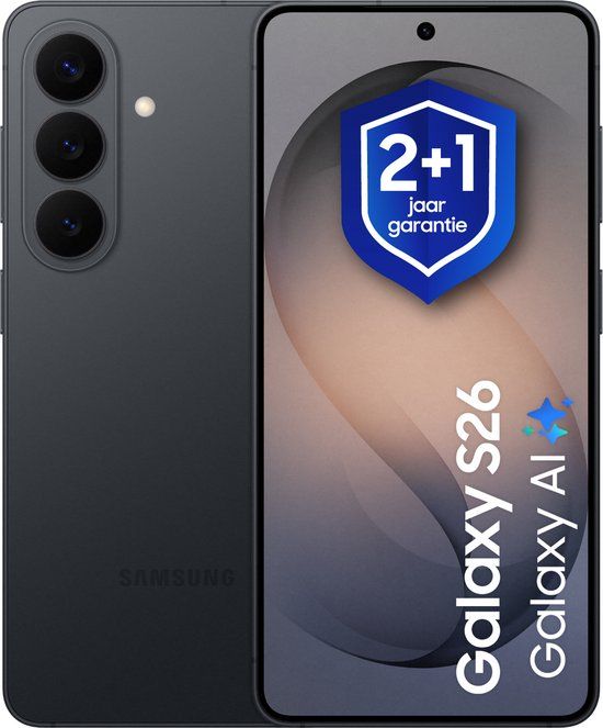 Samsung Galaxy S26 - 256GB - Black + 3 jaar garantie