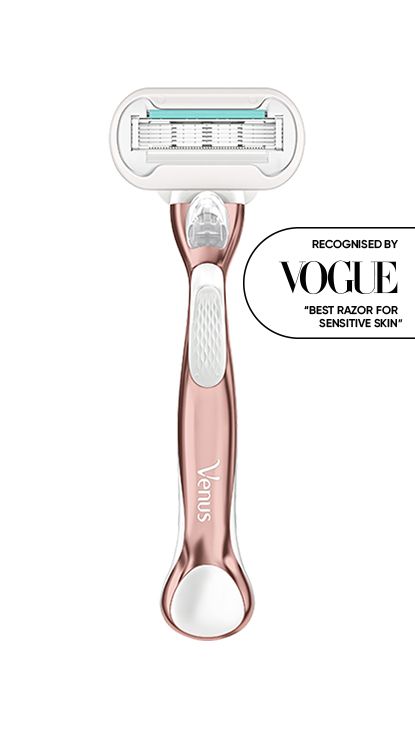 Gillette Venus Deluxe Smooth Sensitive - Rose Gold - Scheersysteem voor Vrouwen - 1 Scheermesje