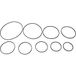 10 stuks videoriemen 1,2 mm