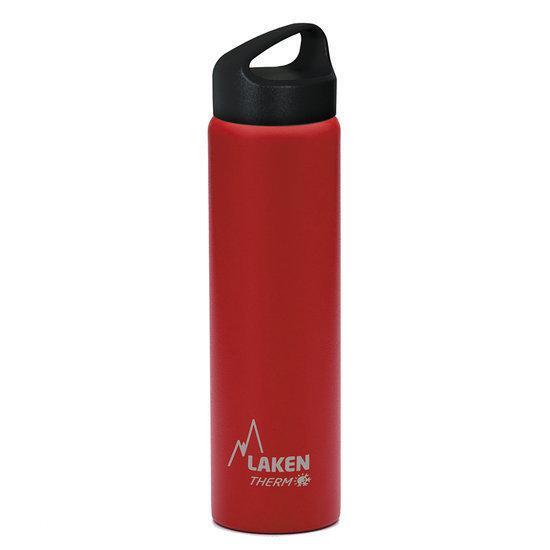 Laken Thermofles dubbelwandig RVS 750 ml - rood