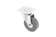 GTV Meubelrol GREYROLL, 75 mm, grijs, zonder vergrendeling