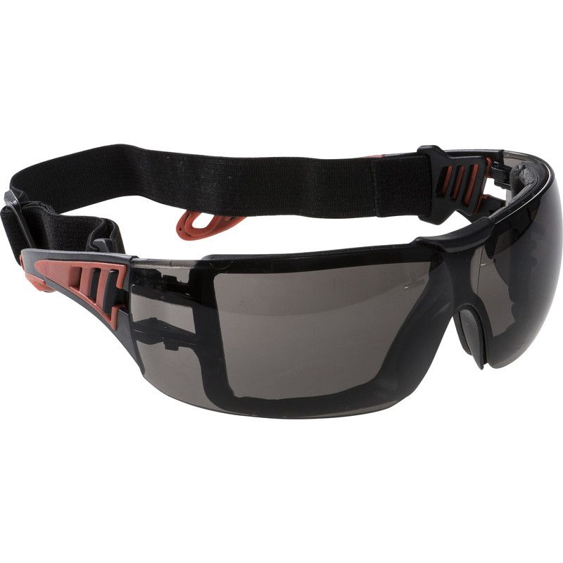 Portwest veiligheidsbril tech look plus Donker
