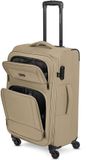 Smartbox Edition 04 4 wielen Kofferset 3-delig met uitbreidingsplooi - Zachte bagage - Combinatieslot - black