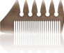 Xanitaliapro PRO HAIRCARE Barber Pro-kam 1 Bruin/Beige