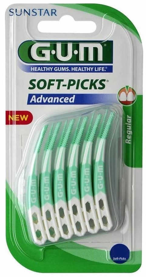 Gum Soft Picks Advanced Regular