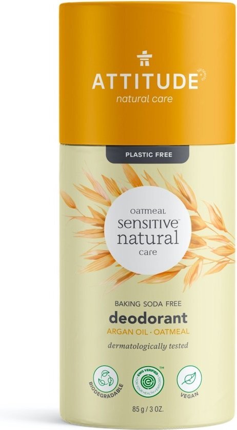 Attitude - Super Leaves Deodorant Sensitive - Argan Oil Argan Oil
