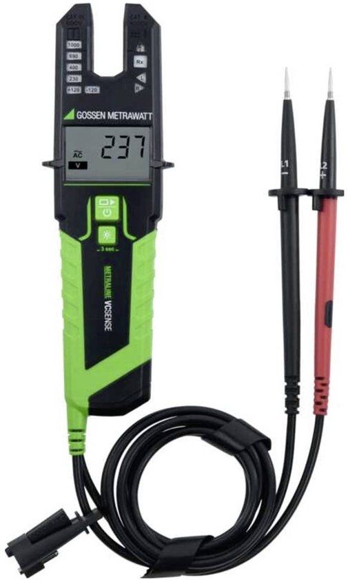 Gossen Metrawatt METRALINE VC Sense Spanningstester CAT III 1000 V, CAT IV 600 V LED