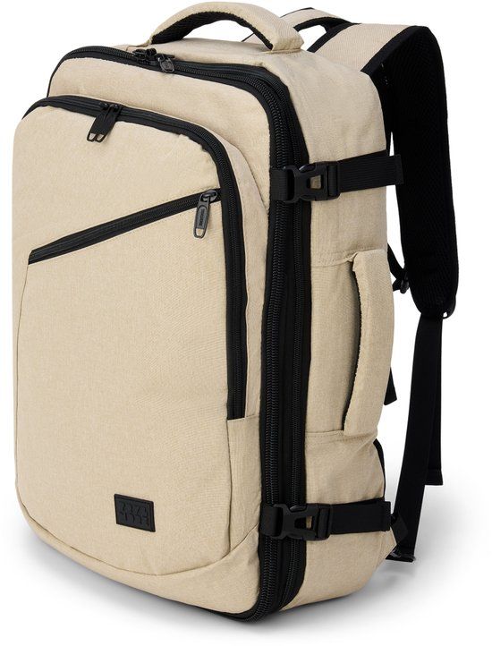 TRVLMORE 40L Reistas - Handbagage Rugzak - Beige