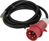 AS Schwabe 70970 Aansluitkabel Stroom Zwart, Rood 5.00 m