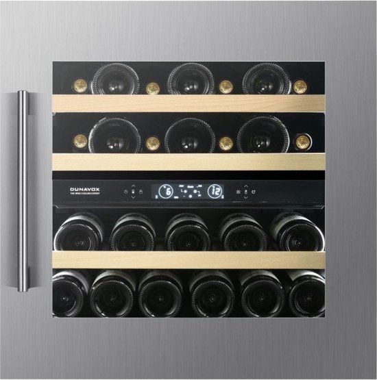 Dunavox Spirit-25 Wijnkoelkast | DVS-25.65DSS | 2 Zones