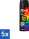 Axe Deodorant Spray Unite 150 ml - Voordeelverpakking - 5 stuks