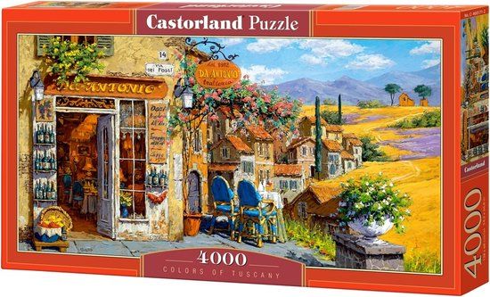 Castorland Colors of Tuscany Legpuzzel - 3000 stukjes - 12+ jaar