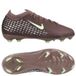 Nike Air Zoom Mercurial Vapor 16 Pro FG Mbappé Personal Edition - Plum Eclipse/Argenté Enfant - Herbe naturelle (FG), pointure 36