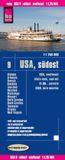 Reise Know-How Landkarte USA 9 Südost 1:1.250.000