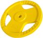 Gorilla Sports Gewicht - Halterschijf - 15 kg - Gripper Gietijzer rubber coating