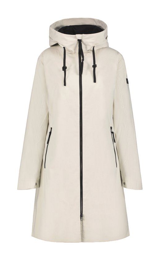 Icepeak Abensberg Parka - Dames Zomer jas - Powder - Maat 38 - Wit