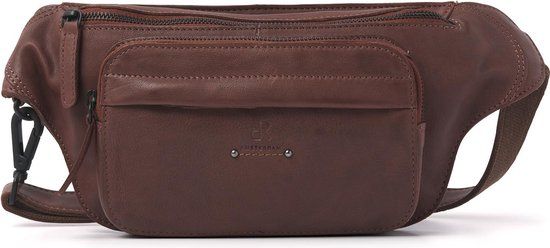 dR Amsterdam Tampa Cross Body Bag - Brown - Leather - Unisex