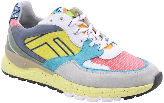 Floris van Bommel DE TREENER 06.03 Lage sneakers Geel Maat 43.5