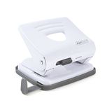 Rapesco 1399 2-Gaats Metalen Perforator 825, 25 Vel Capaciteit, Wit