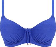 Fantasie Beach Waves UW Gathered Full Cup Bikini Top Ultramarine 85F
