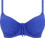 Fantasie Beach Waves UW Gathered Full Cup Bikini Top Ultramarine 85F