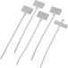 TRU COMPONENTS Kabelmarkering Markeringsvlak: 20 x 13 mm Natuur 100 stuk(s)