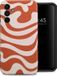 Selencia Vivid Backcover - Dream Swirl Orange - Geschikt voor Samsung Galaxy A15 (5G) / A15 (4G)