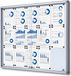Syna Indoor Vergrendelbaar Notitiebord met Schuifdeuren SCSL 15x A4