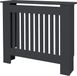 ML-design Radiatorbekleding 78x19x82 cm landhuis antraciet MDF
