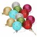 Merkloos / Sans marque Gerd Rodermund Gmbh & Co.kg Kerstballen - 18 stuks - Gekleurd - 5 cm - Piepschuim - Glitter