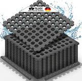 Tillvex® Pool Bodembeschermingsmat 24 stuks met gaten 51x51cm