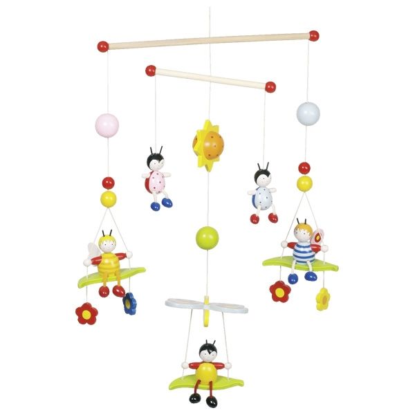 Goki 52954 Babymobiel Hout Multi