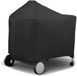 Housse de barbecue sans marque pour grill rectangulaire - 124 x 65 x 101 cm - Tissu Oxford - noir