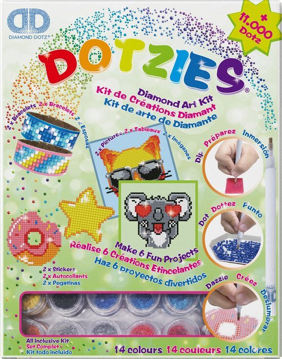 Diamond Dotz Variety Kit 6 Projects