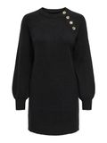 ONLY Onlemma Life Ls Button Onec Dress Cc Knt Dames Jurk Zwart L