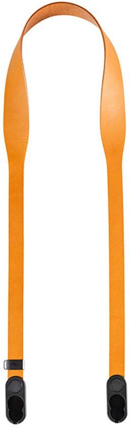 Peak Design Form Leather Camerariem Kort - 103.5 cm - Oranje / Amber