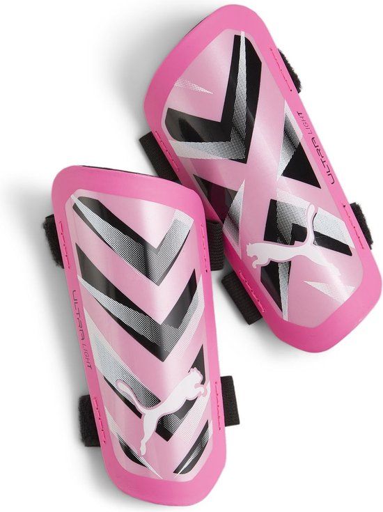 Puma Ultra Light Strap Scheenbeschermer - Roze - Maat M