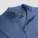 MERSO Zip-Up – Merino Vest – 100% Merino Wol – Pacific Blue