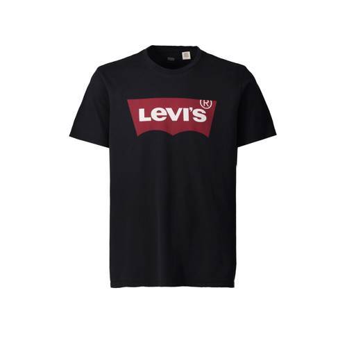 Levi's regular fit T-shirt Zwart