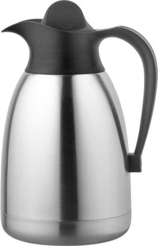 EMGA Thermoskan - 1.5 liter - RVS - Dubbelwandig - Met handgreep