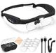 Icecat loupe avec lumière, 1,5x-5x, 4 lentilles, rechargeable