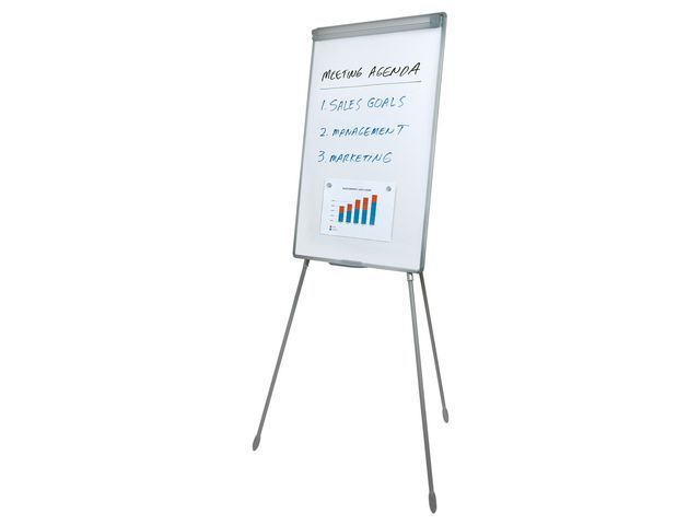 Staples Flipover & Whiteboard - 70 x 100 cm - White