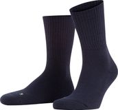 FALKE Walkie Light U SO Wool, Wollen sokken, effen, 1 paar, uniseks, Blauw (Navy 6120)