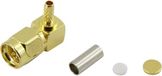 TRU COMPONENTS 93038c4 1386726 SMA-connector Stekker, haaks 50 Ω 1 stuk(s)