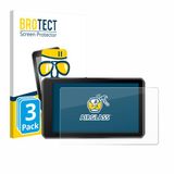 BROTECT Screenprotector 3 Stuks voor Garmin zumo XT3 4.7" Beschermglas transparant