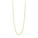 ZINZI 14 krt goud gourmet ketting 42cm 0,8mm breed
