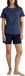 CALIDA Dames Pyjama Katoen XS Navy/Wit