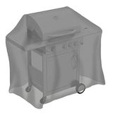 Tepro 8404 Medium Universele Cover voor Gas Grill - Antraciet